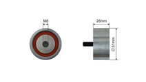 ROLA INTINZATOR CUREA TRANSMISIE, MITSUBISHI CARIS...