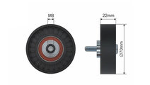 ROLA INTINZATOR CUREA TRANSMISIE, MULTICAR FUMO, C...