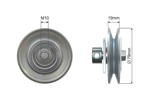 ROLA INTINZATOR CUREA TRANSMISIE, NISSAN ALMERA II, ALMERA TINO, NAVARA, NP300, PICK UP, PRIMERA, X-...