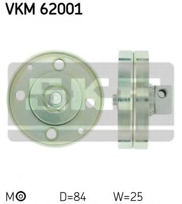Rola intinzator,curea transmisie NISSAN ALMERA TINO (V10) (1998 - 2006) SKF VKM 62001 piesa NOUA