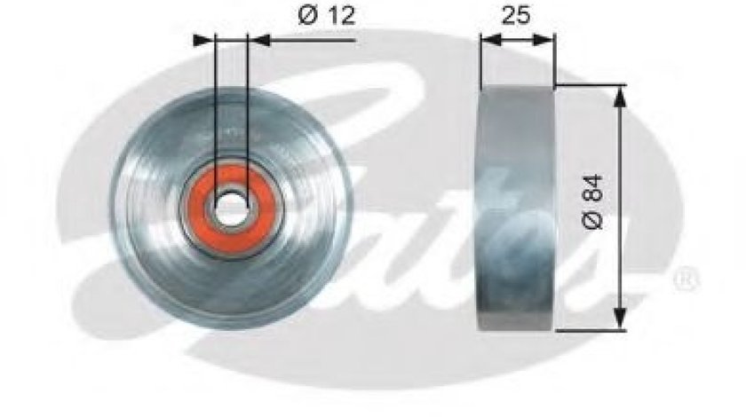 Rola intinzator,curea transmisie NISSAN MICRA II (K11) (1992 - 2003) GATES T39178 piesa NOUA