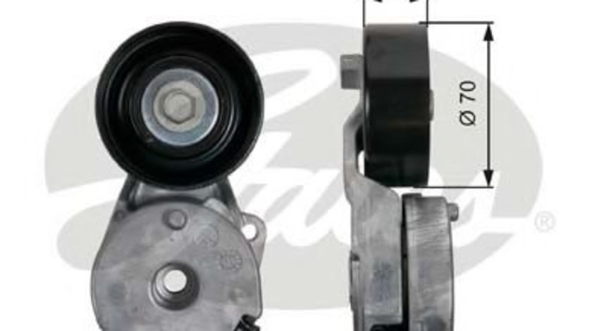 Rola intinzator,curea transmisie NISSAN TIIDA Limuzina (SC11X) (2006 - 2016) GATES T39162 piesa NOUA