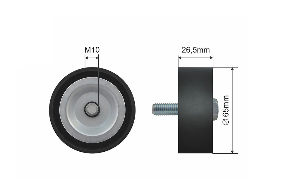 ROLA INTINZATOR CUREA TRANSMISIE, OPEL ANTARA A 2.0 d/2.2D 08.10-