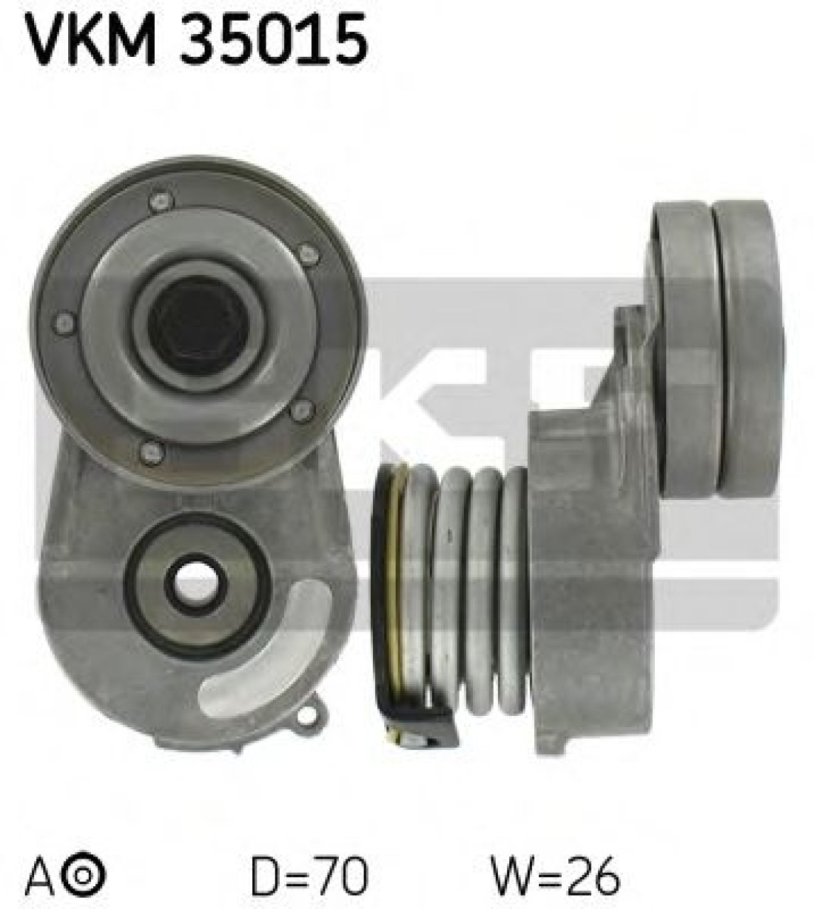 Rola intinzator,curea transmisie OPEL ASTRA H GTC (L08) (2005 - 2016) SKF VKM 35015 piesa NOUA