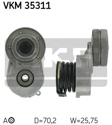 Rola intinzator,curea transmisie OPEL ASTRA H GTC (L08) (2005 - 2016) SKF VKM 35311 piesa NOUA