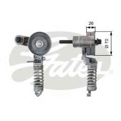 Rola intinzator,curea transmisie OPEL ASTRA H (L48) (2004 - 2016) GATES T38344 piesa NOUA