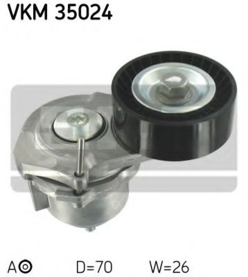 Rola intinzator,curea transmisie OPEL ASTRA J GTC (2011 - 2016) SKF VKM 35024 piesa NOUA