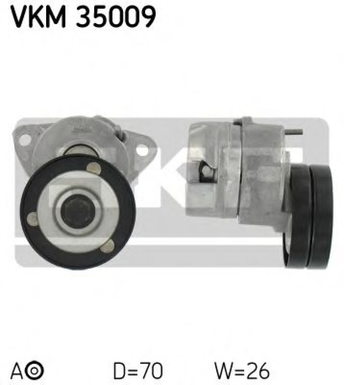 Rola intinzator,curea transmisie OPEL CORSA B (73, 78, 79) (1993 - 2002) SKF VKM 35009 piesa NOUA