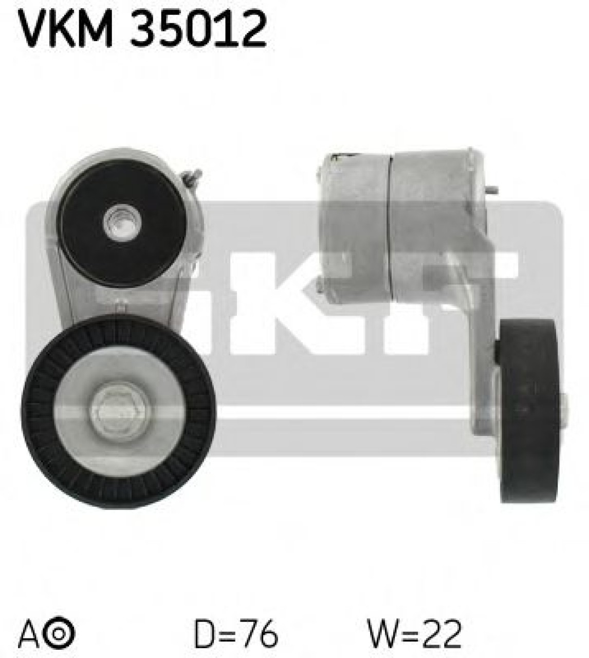 Rola intinzator,curea transmisie OPEL CORSA C (F08, F68) (2000 - 2009) SKF VKM 35012 piesa NOUA