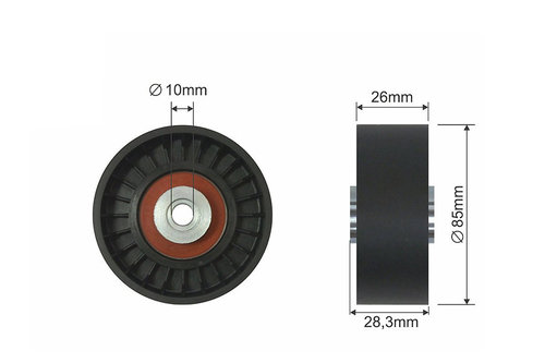 ROLA INTINZATOR CUREA TRANSMISIE, OPEL VECTRA C, VECTRA C GTS, RENAULT ESPACE IV, VEL SATIS, SAAB 9-...