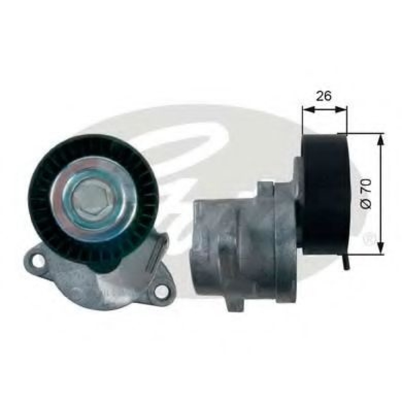 Rola intinzator,curea transmisie OPEL ZAFIRA TOURER C (P12) (2011 - 2016) GATES T39164 piesa NOUA