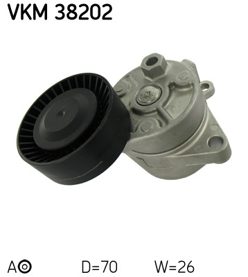 Rola intinzator,curea transmisie partea de jos (VKM38202 SKF) BMW