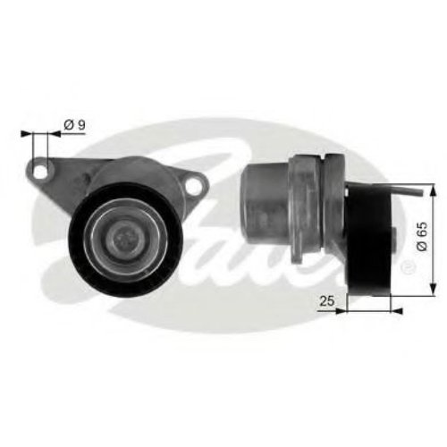 Rola intinzator,curea transmisie PEUGEOT 207 Limuzina (2007 - 2016) GATES T38313 piesa NOUA