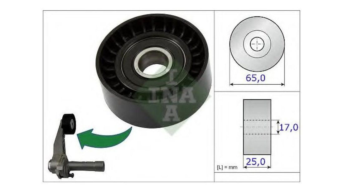 Rola intinzator,curea transmisie Peugeot 208 2012-2016 #2 531086610