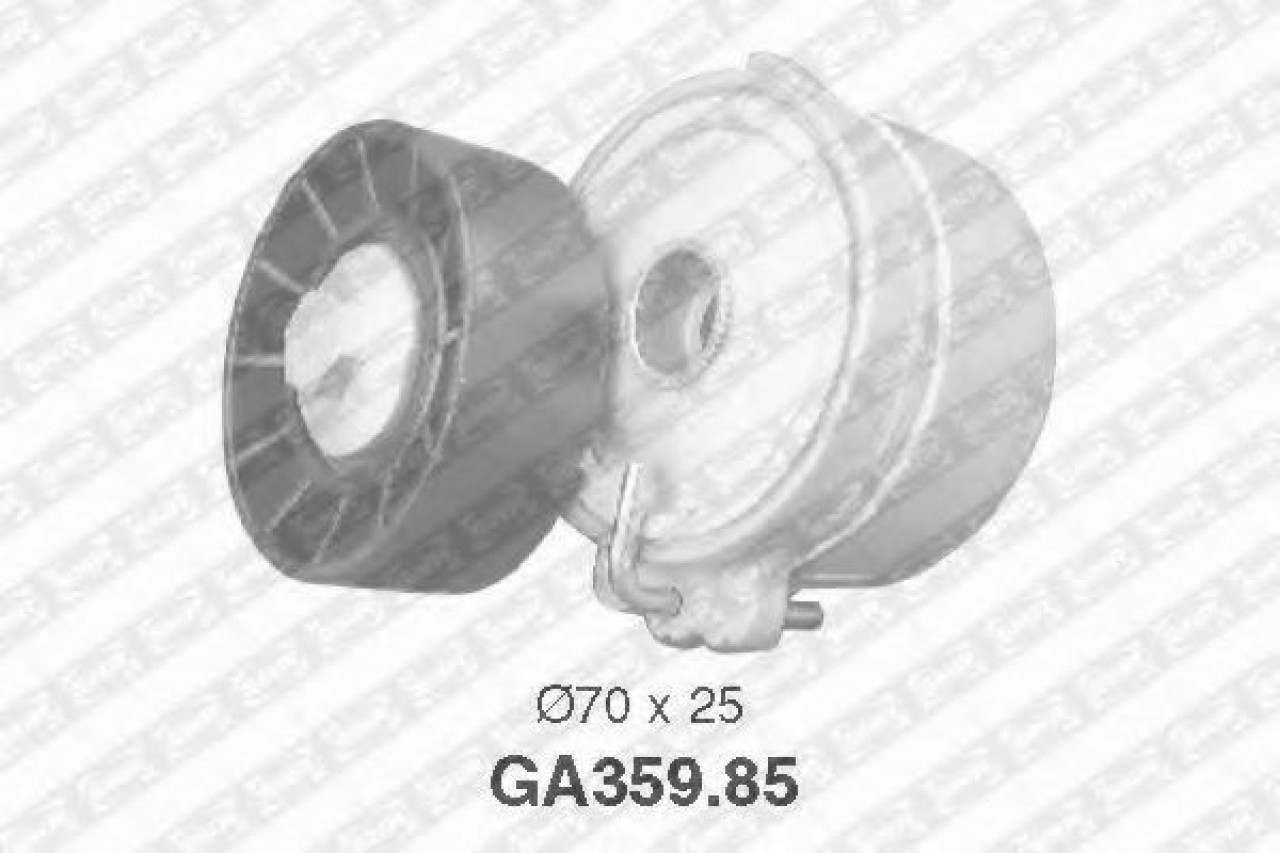 Rola intinzator,curea transmisie PEUGEOT 807 (E) (2002 - 2016) SNR GA359.85 piesa NOUA