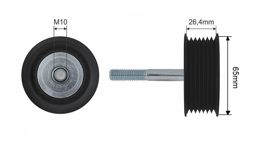 ROLA INTINZATOR CUREA TRANSMISIE, PORSCHE PANAMERA 09-, CAYENNE 02-10