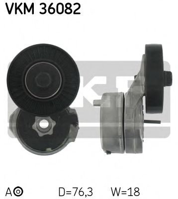 Rola intinzator,curea transmisie RENAULT CLIO II (BB0/1/2, CB0/1/2) (1998 - 2005) SKF VKM 36082 pies...