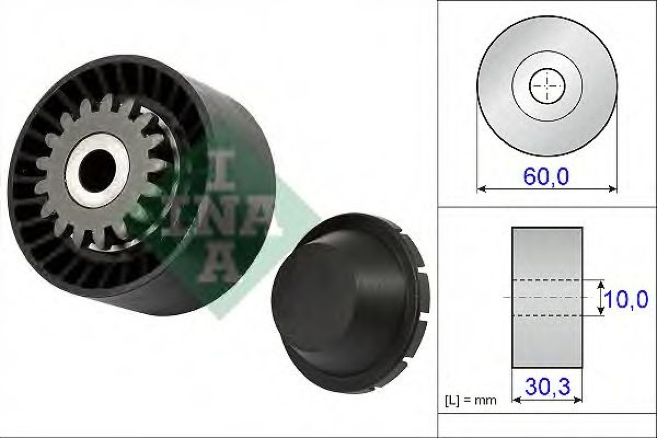 Rola intinzator,curea transmisie RENAULT CLIO IV Grandtour (2013 - 2016) INA 531 0811 10 piesa NOUA