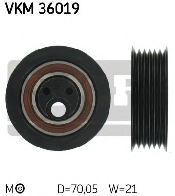 Rola intinzator,curea transmisie RENAULT ESPACE III (JE0) (1996 - 2002) SKF VKM 36019 piesa NOUA