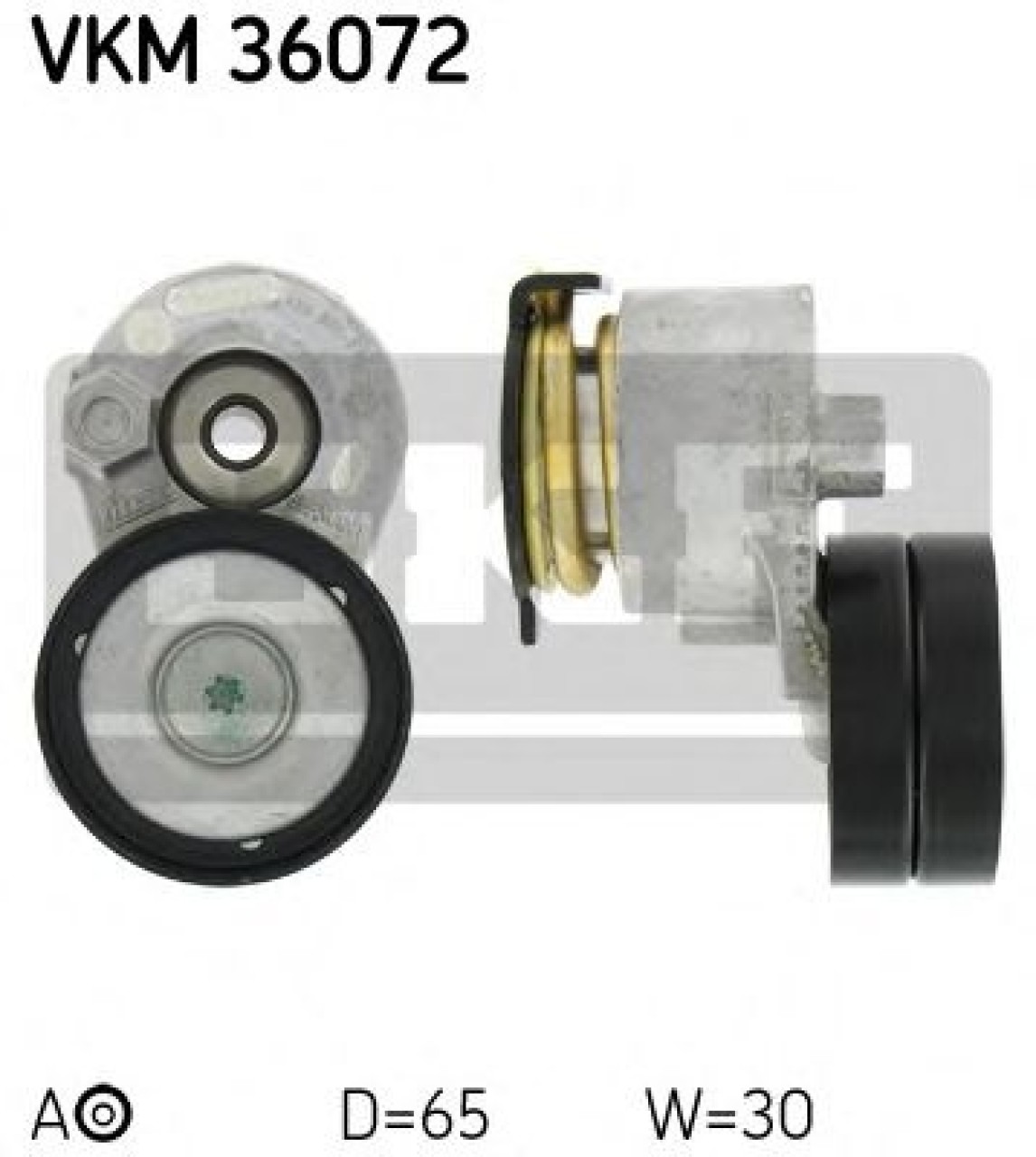 Rola intinzator,curea transmisie RENAULT GRAND SCENIC III (JZ0/1) (2009 - 2016) SKF VKM 36072 piesa NOUA