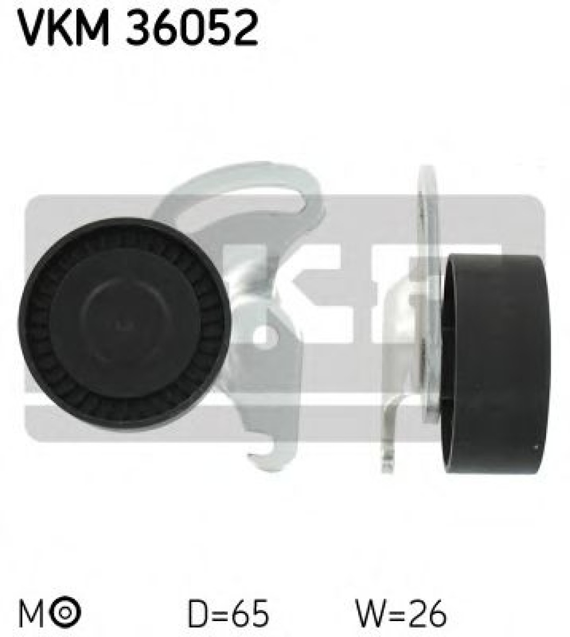 Rola intinzator,curea transmisie RENAULT KANGOO Express (FC0/1) (1997 - 2007) SKF VKM 36052 piesa NOUA