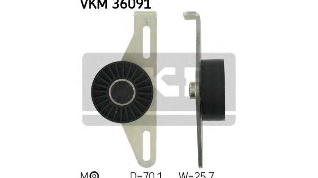 Rola intinzator,curea transmisie Renault KANGOO (KC0/1_) 1997-2016 #2 1175000Q0E