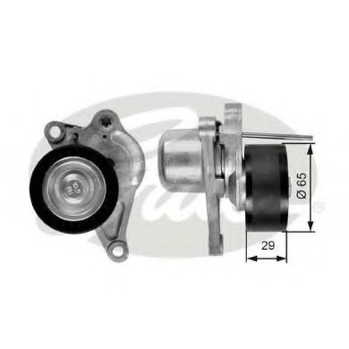 Rola intinzator,curea transmisie RENAULT KOLEOS (HY) (2008 - 2016) GATES T38311 piesa NOUA