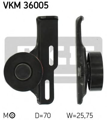 Rola intinzator,curea transmisie RENAULT MEGANE I Scenic (JA0/1) (1996 - 2001) SKF VKM 36005 piesa N...