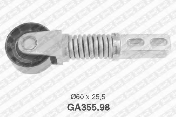 Rola intinzator,curea transmisie RENAULT SCENIC I (JA0/1) (1999 - 2003) SNR GA355.98 piesa NOUA