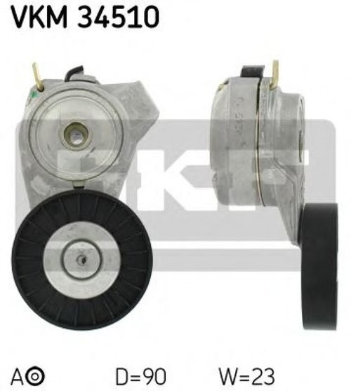 Rola intinzator,curea transmisie SAAB 9-3 Cabriolet (YS3D) (1998 - 2003) SKF VKM 34510 piesa NOUA