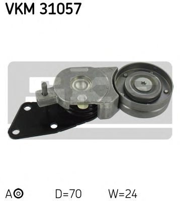 Rola intinzator,curea transmisie SEAT CORDOBA (6L2) (2002 - 2009) SKF VKM 31057 piesa NOUA