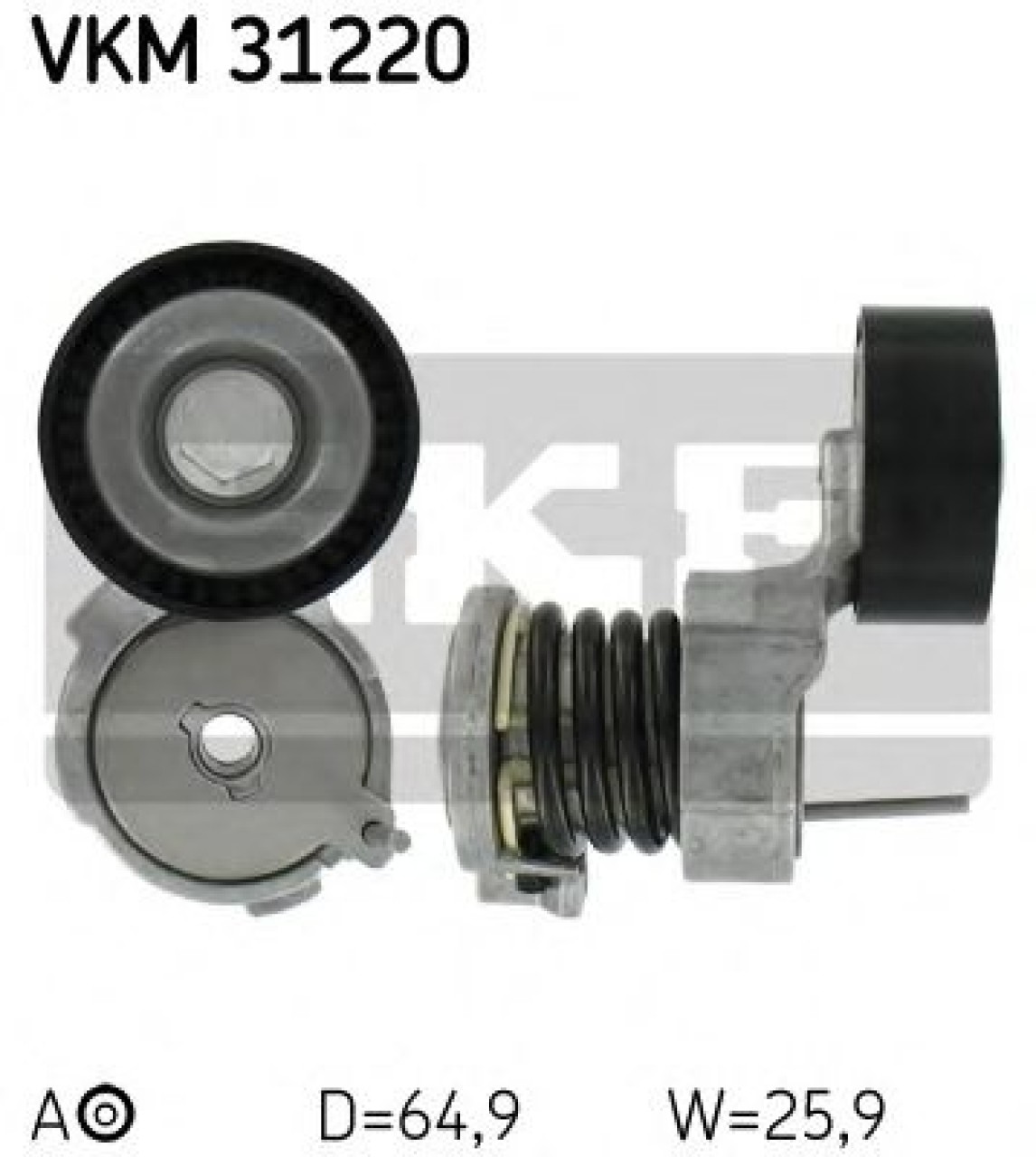 Rola intinzator,curea transmisie SEAT CORDOBA (6L2) (2002 - 2009) SKF VKM 31220 piesa NOUA
