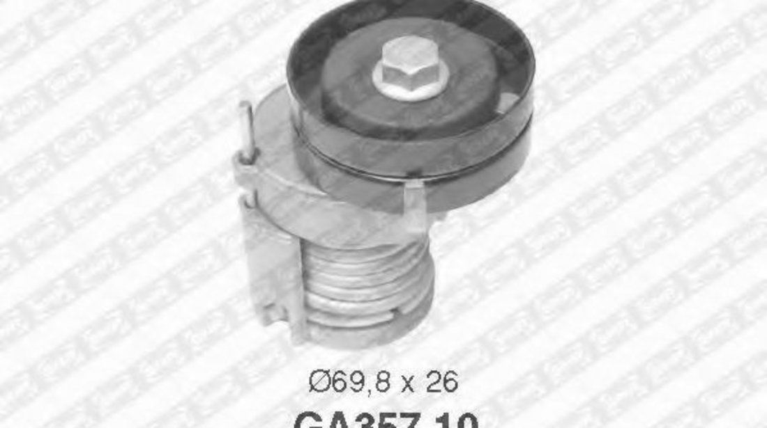 Rola intinzator,curea transmisie SKODA FABIA II Combi (2007 - 2014) SNR GA357.10 piesa NOUA