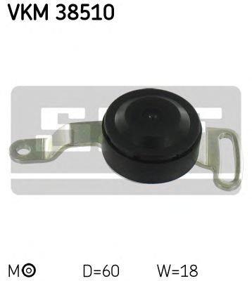 Rola intinzator,curea transmisie SMART FORTWO Cabrio (450) (2004 - 2007) SKF VKM 38510 piesa NOUA
