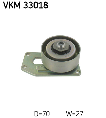 Rola intinzator,curea transmisie stanga (VKM33018 SKF) Citroen,PEUGEOT