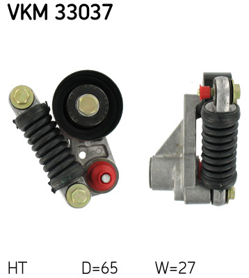 Rola intinzator,curea transmisie stanga (VKM33037 SKF) Citroen,PEUGEOT