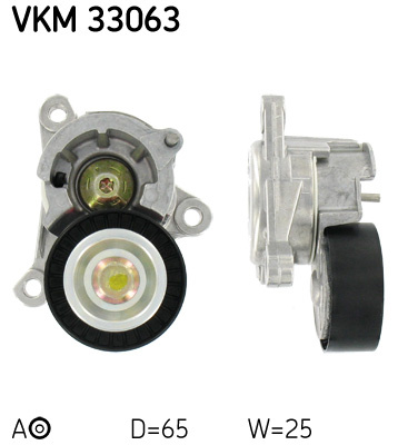 Rola intinzator,curea transmisie stanga (VKM33063 SKF) Citroen,PEUGEOT