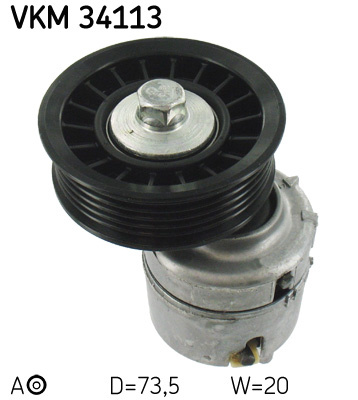 Rola intinzator,curea transmisie stanga (VKM34113 SKF) FORD