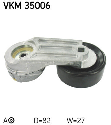 Rola intinzator,curea transmisie stanga (VKM35006 SKF) CHEVROLET,OPEL,SAAB,VAUXHALL