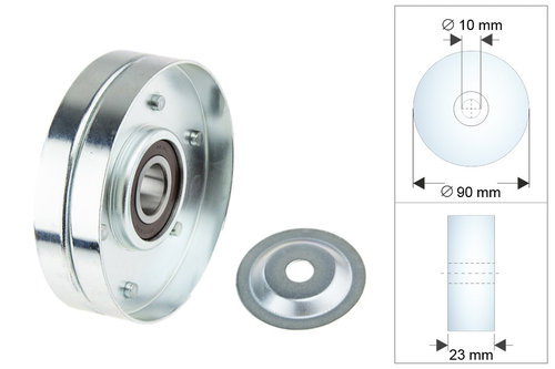 ROLA INTINZATOR CUREA TRANSMISIE, SUZUKI GRAND VITARA I, GRAND VITARA II 2.0 03.98-02.15