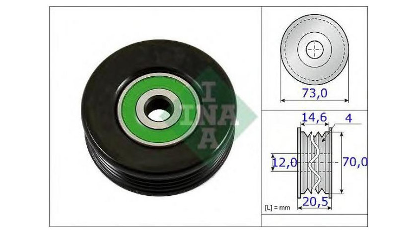 Rola intinzator,curea transmisie Toyota AVENSIS Station Wagon (_T22_) 1997-2003 #2 531085210