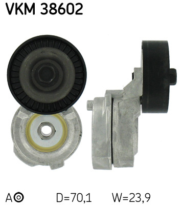 Rola intinzator,curea transmisie (VKM38602 SKF) CHRYSLER