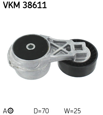 Rola intinzator,curea transmisie (VKM38611 SKF) CHRYSLER,DODGE,JEEP