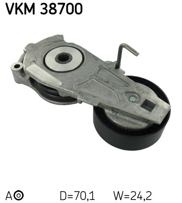 Rola intinzator,curea transmisie (VKM38700 SKF) MINI