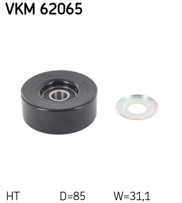 Rola intinzator,curea transmisie (VKM62065 SKF) NISSAN