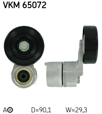 Rola intinzator,curea transmisie (VKM65072 SKF) HYUNDAI,KIA
