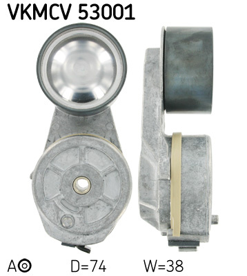 Rola intinzator,curea transmisie (VKMCV53001 SKF) RENAULT TRUCKS,VOLVO