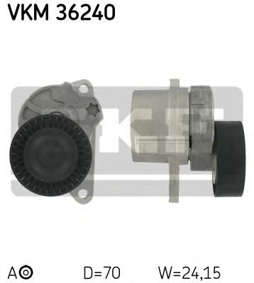 Rola intinzator,curea transmisie VOLVO S40 I (VS) (1995 - 2004) SKF VKM 36240 piesa NOUA