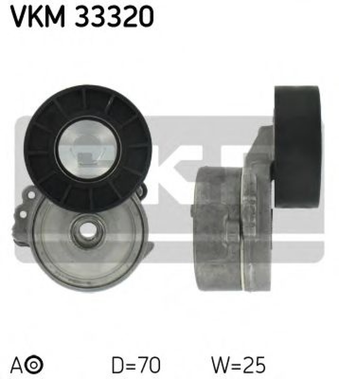 Rola intinzator,curea transmisie VOLVO S40 II (MS) (2004 - 2016) SKF VKM 33320 piesa NOUA