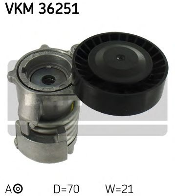 Rola intinzator,curea transmisie VOLVO S40 II (MS) (2004 - 2016) SKF VKM 36251 piesa NOUA